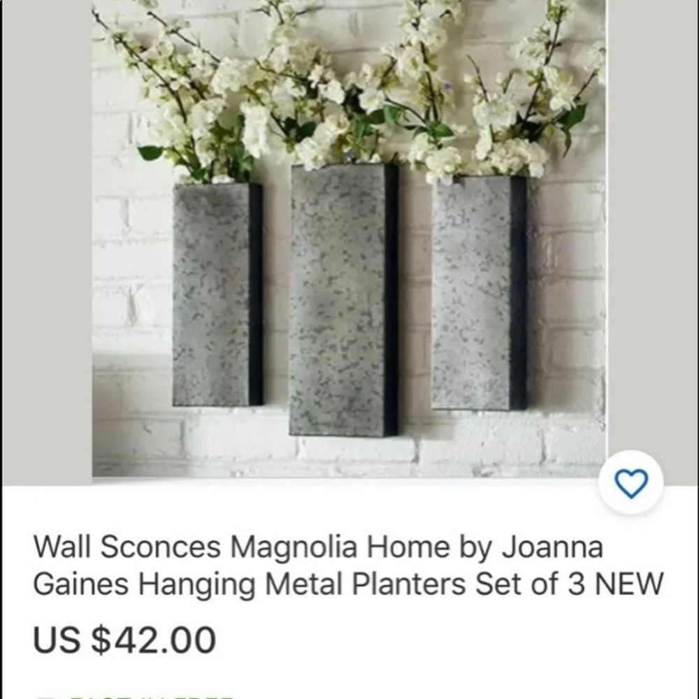Magnolia home wall boxes